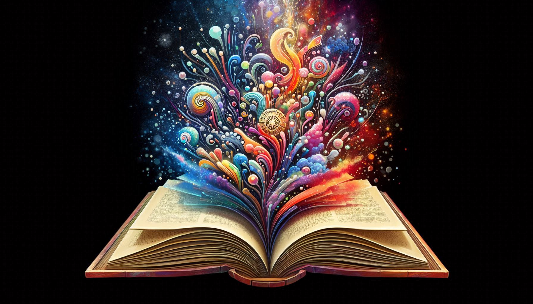 Ilustración alegórica de un texto artístico